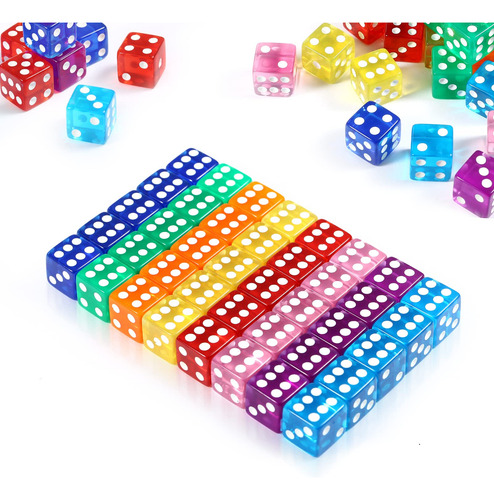 Dados Coloridos De 40 Peças Para Jogos De Tabuleiro (6