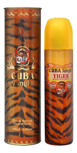 Perfume Cuba Jungle Tiger Eau De Parfum Para Mujer, 100 Ml