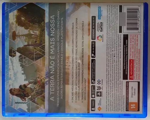 Jogo Horizon Zero Dawn Remastered Ps5 Cd Original Fisico
