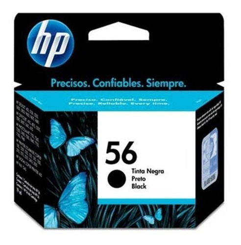 Cartucho Hp C6656ab (56) Preto  19,5 Ml Original 