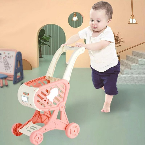 Carrito De Compras De Simulación Para Niños N Play House Toy