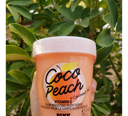 Victoria's Secret Coco Peach Body Scrub Exfoliante Corporal Fragancia Coco Durazno