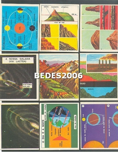 Figurinhas Do Álbum Ciências Editora Vecchi 1975 - Lote 7
