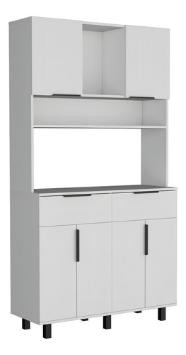 Alacena Oshawa 105 X197 Rta Blanco