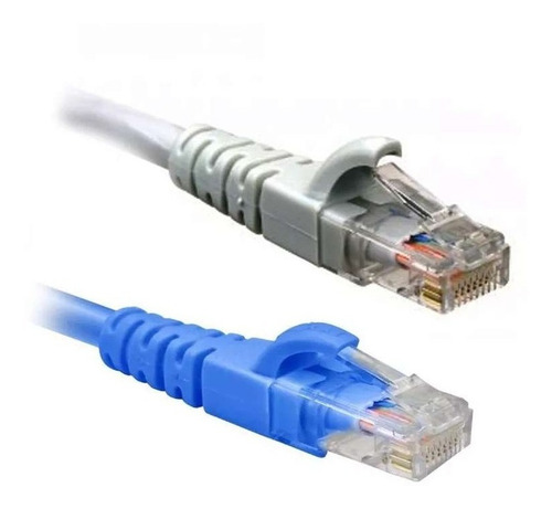 Cable De Red Utp Patch Cord Qpcom Cat5e Certificad 30cm 1pie