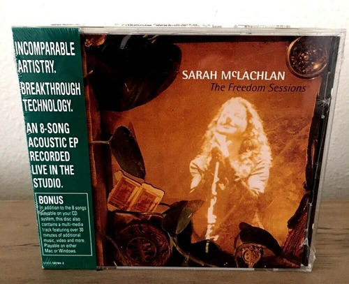 Sarah Mclachlan - The Freedom Sessions Ep Cd Sellado! P78