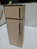 Comprar 10 Heladeras De Muñeca Laser Grande 10 X 9 X 27 Cm Mdf