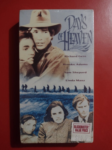 Days Of Heaven Vhs Richard Gere Ingles Blockbuster