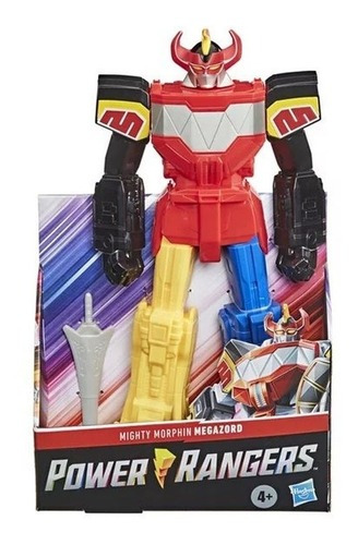 Mighty Morphin Megazord de Boneco Power Rangers de 25 cm - Hasbro