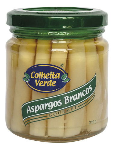 Aspargos Brancos Em Conserva Colheita Verde 210g