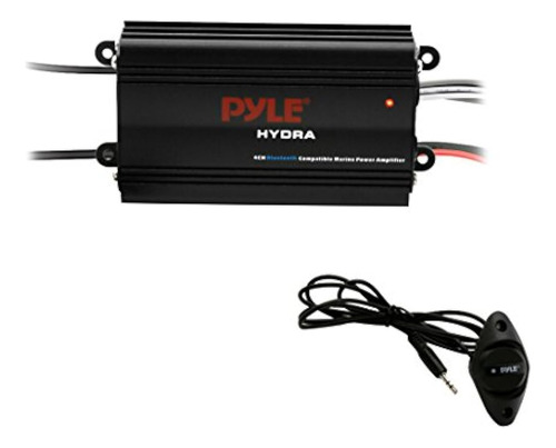 Pyle Amplificador Marino Automático De 4 Canales,