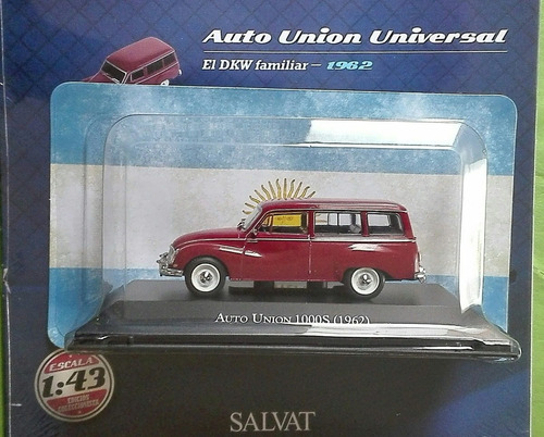 Autos Inolvidables. Auto Union 1000 S (1962). Escala 1:43.