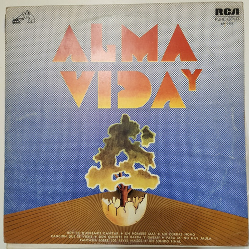 Vinilo Alma Y Vida Homonimo Rn2