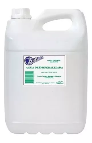 Bidon x 5 Lt Agua Destilada – REGONDI