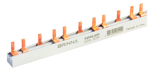 Puente Peine Tripolar Brinna P Termica 57 Polos X Metro 3x19