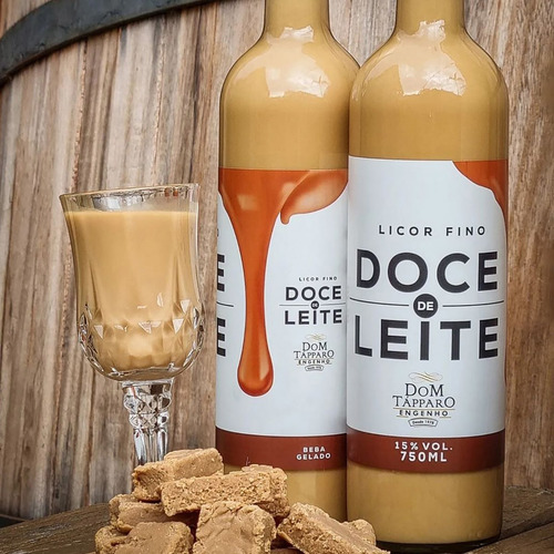 Licor Cremoso Doce De Leite Dom Tápparo 750ml Garrafa