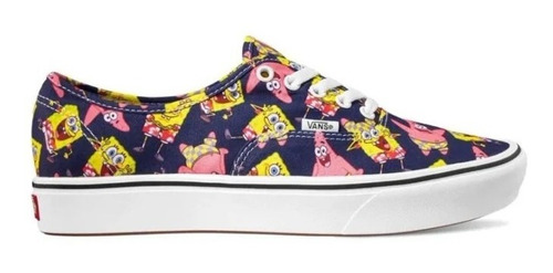 Tenis Vans Authentic Bob Sponga Spongebob Comfycush
