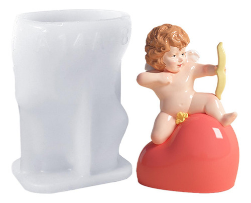 Molde De Fundición De Resina De Ángel Molde De Jabón Para El