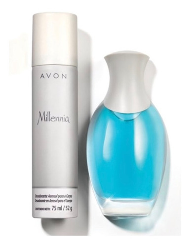 Avon Combo Millennia Perfume 50ml+ Deo Spray P/mama