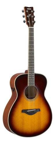 Guitarra acústica Yamaha TransAcoustic FS-TA para diestros brown sunburst brillante
