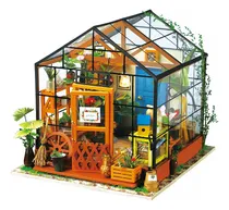 Comprar Robotime Puzzle 3d La Casa De Flores De Cathy Dg104 Rolife