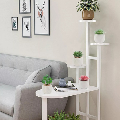 Plantas Artificial Suculenta Decorativa Maceta Cerámica 4pcs