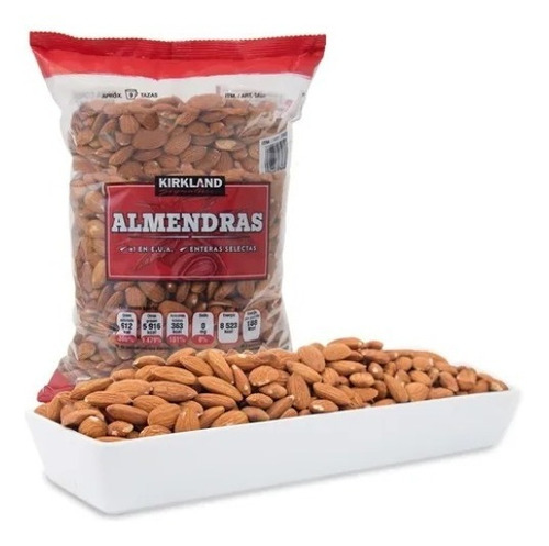 Almendras Enteras Selectas 1.36kg Kirkland®