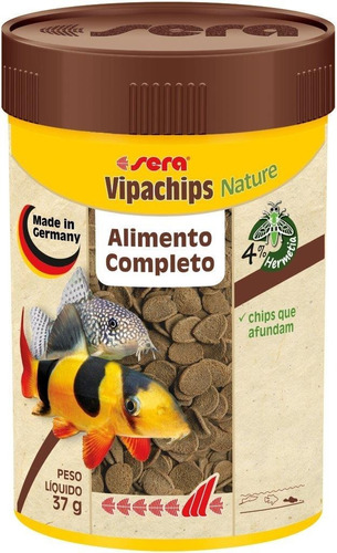 Vipachips Nature 37g/100ml - Alimento Base Em Chips