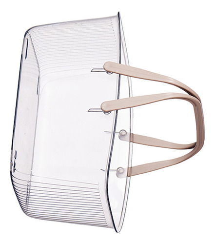 Cesta De Ducha De Plástico Transparente
