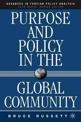 Libro Purpose And Policy In The Global Community - B. Rus...