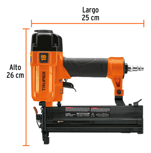Clavadora Y Engrapadora Neumatica Calibre 18 Truper 100779
