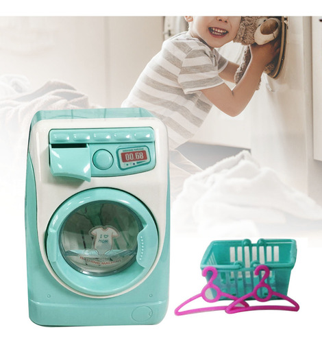 Mini Simulación De Lavadora Modelo De Los Niños Juguete De C