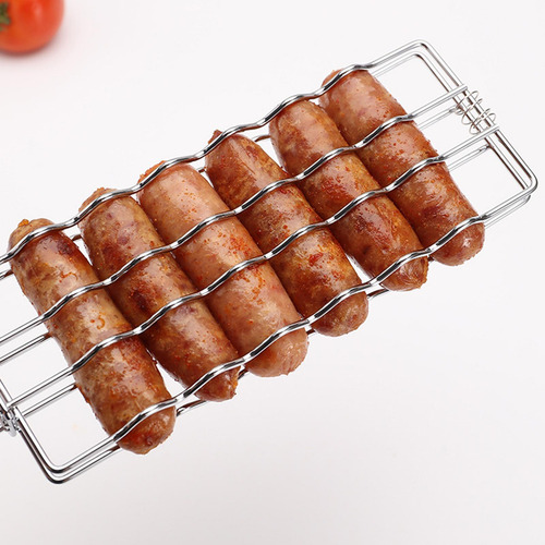Cesta De Barbacoa Para Salchichas, Perritos Calientes, Cesta