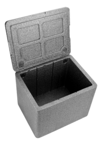 Caja Caliente Térmica Liviana Aislada, Caja De Gris