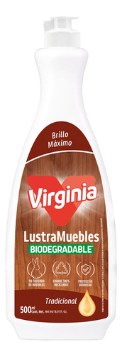 Virginia Lustramuebles Crema Tradicional 500 Ml