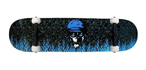 Patineta, Skatebboards Es Krown Pro Skateboard Completo Blue