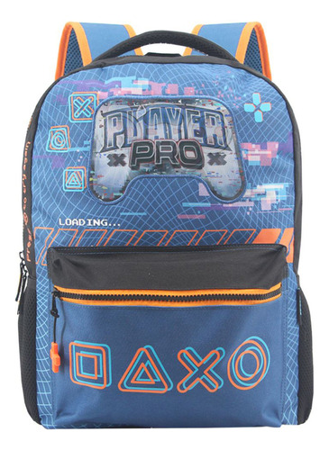 Mochila Gamer Escolar 16 PuLG. Bolsillo P/botella 81 Divina!