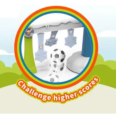 Mini Canasta Casquetbol 2 En 1 Tablero Niños + Pelota