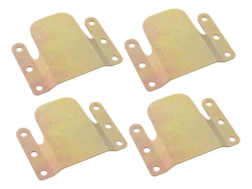 4 Conectores Para Sofá Seccional, Conector Entrelazado Oro