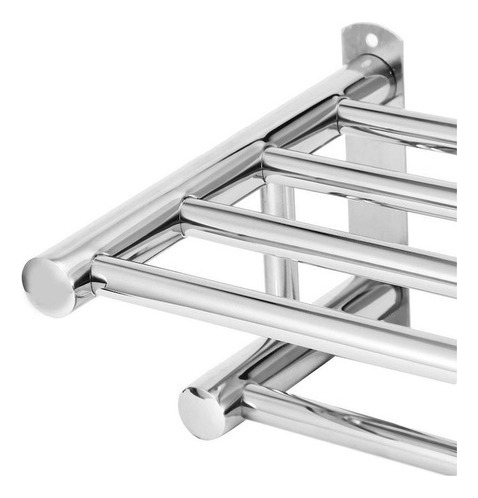 Toallero De Acero Inoxidable U201 Rack Baño Estante Almacena