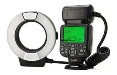 Imagen 3 de 5 de Flash Anular Ring Macro Triopo Tr-15ex P/ Canon O Nikon Led