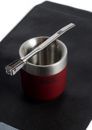Mate Acero Inoxidable Térmico + Bombilla - Matte Ds Line-