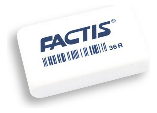Goma Factis 36 R 4 Piezas No Mancha, Ni Ensucia