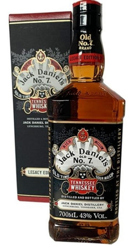 Imagen 1 de 2 de Whisky Jack Daniels Old No.7 1 Litro Legacy Edition 2