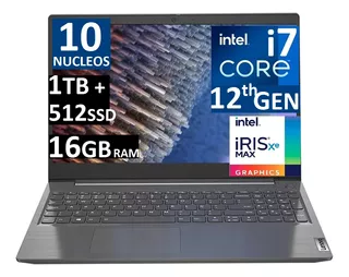 Laptop Lenovo V15 G3 15.6' Fhd Ci7-12va Gen, 16gb 1tb+512ssd