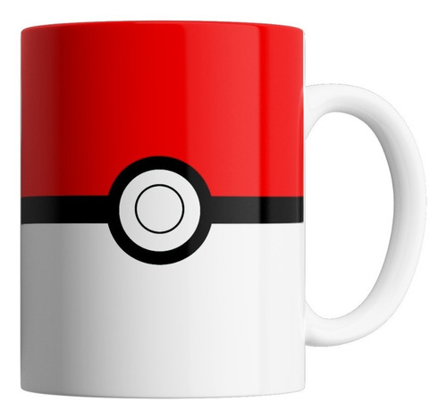 Taza De Cerámica - Pokemon (pokebola)