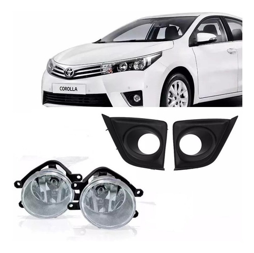 Kit Faros Auxiliares Para Toyota Corolla 2014 2015 2016 2017