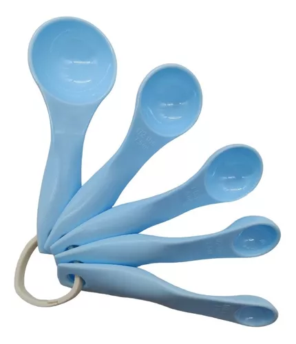 Cucharas Medidoras De Acero Reposteria Cocina Set X5