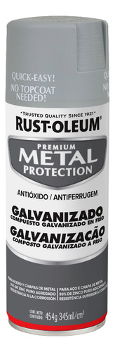 Compuesto Galvanizado En Frío Aerosol 454gr Metal Protection