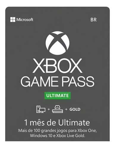 Microsoft Xbox Game Pass Ultimate 1 mês